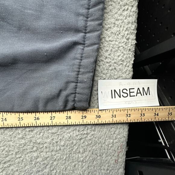 Vintage Madewell Mechanic Workwear Quilt Lined Coverall 36-38 x30 Large Gray Red - Picture 7 of 16